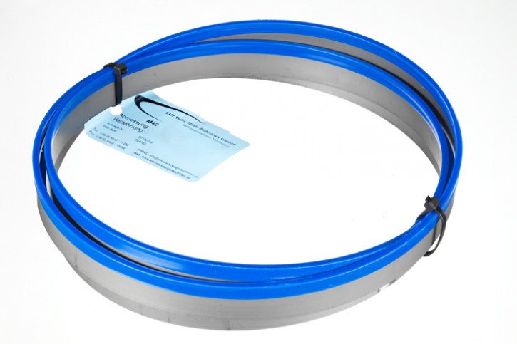 Bi-Metall Bandsägeblatt M42 - 2450 x 27 x 0,9 8/12 ZpZ