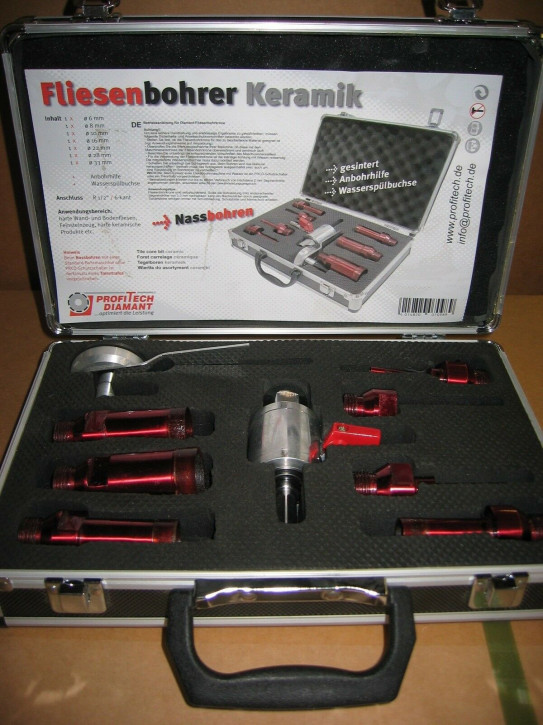 ProfiTech Fliesenbohrkronen-Set ProfiTech Fliesenbohrkronen-Set