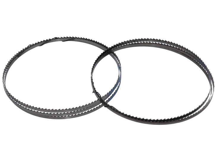 Holz-Bandsägeblatt 2100 x 10 x 0,65 mm 6 ZpZ 2er-Set