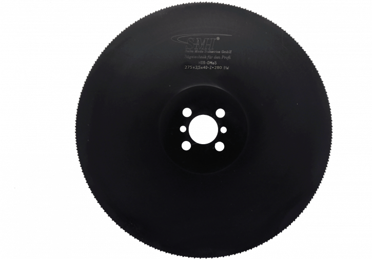 Metall-Kreissägeblatt HSS Dmo5 - 275 x 2,5 x 40 - 280 Zähne