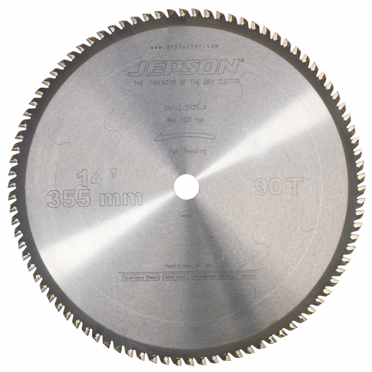 JEPSON Hartmetall-Kreissägeblatt mit 90 Zähnen JEPSON Hartmetall-Kreissägeblatt mit 90 Zähnen