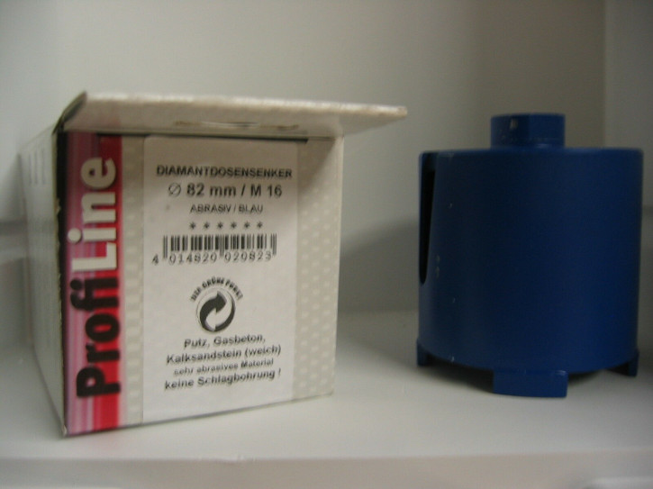 ProfiTech Profi Line Diamantbohrkrone 82 mm Blau ProfiTech Profi Line Diamantbohrkrone 82 mm Blau