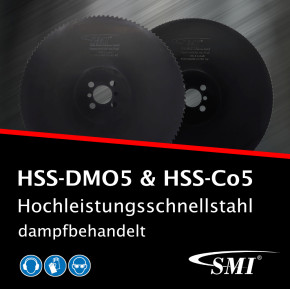 Metall-Kreissägeblatt HSS Dmo5 - 250 x 2,0 x 40 - 128 Zähne